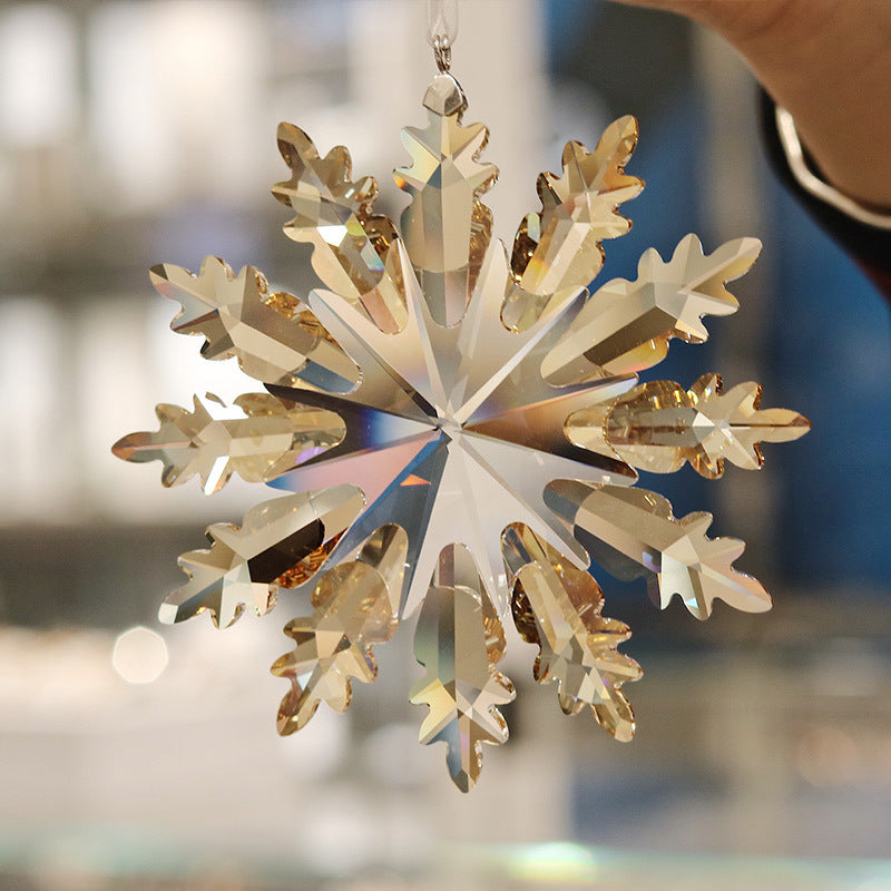 Snowflake Crystal Jewelry Car Ornaments Decoration Supplies - GM Traders