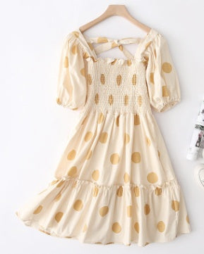 Vintage Dot Women Dress - GM Traders