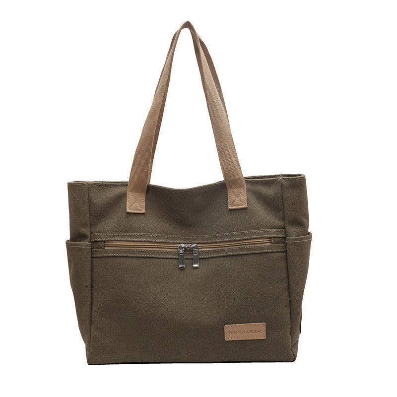 Canvas Shoulder Bags Women's Totes Handbag - GM Traders