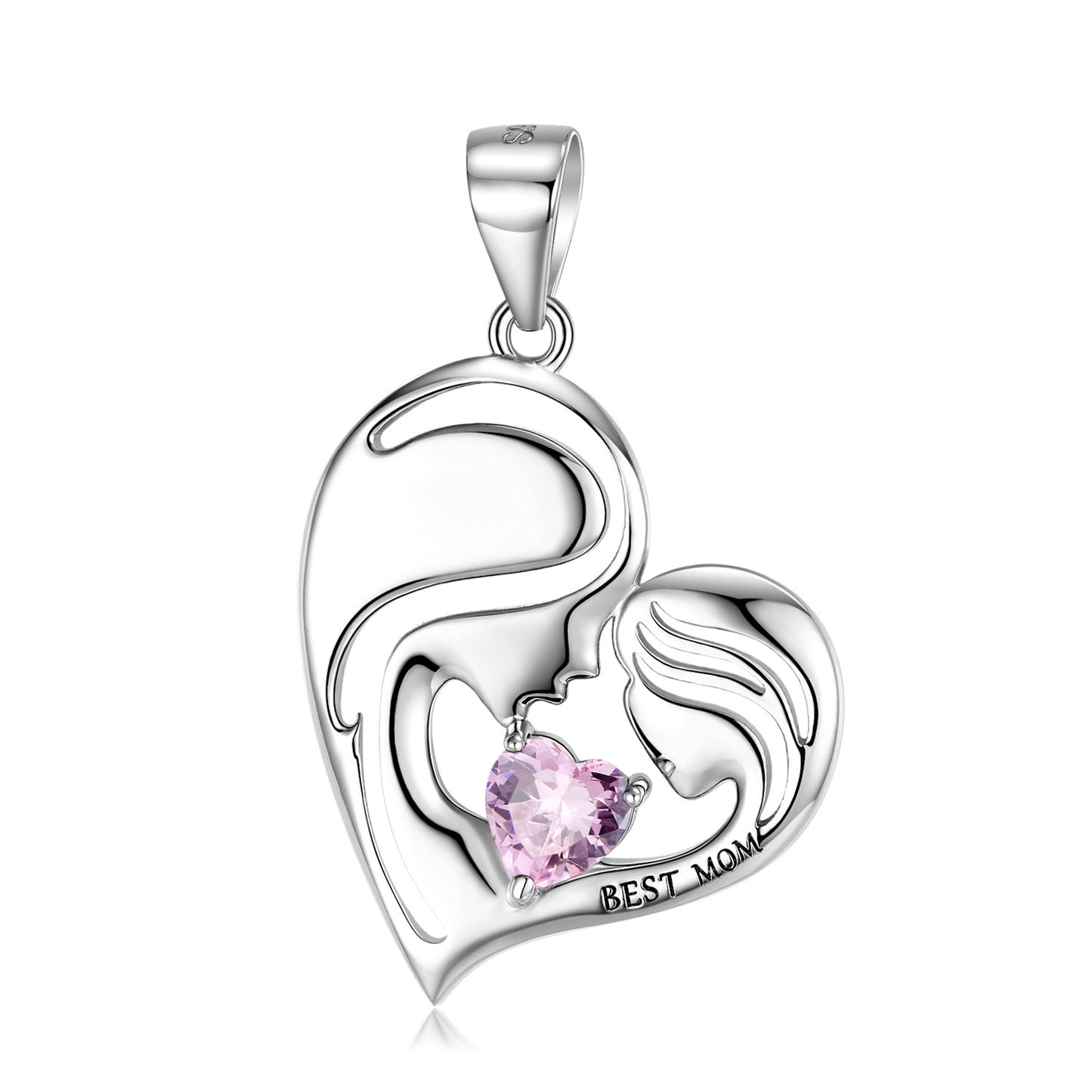 S925 Sterling Silver Best Mom Necklace Mother's Day Series Necklace - GM Traders