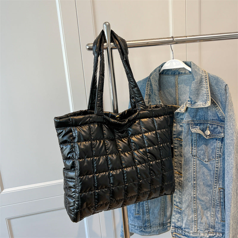 Winter Shoulder Bags Women Fashion Plaid Handbag - GM Traders