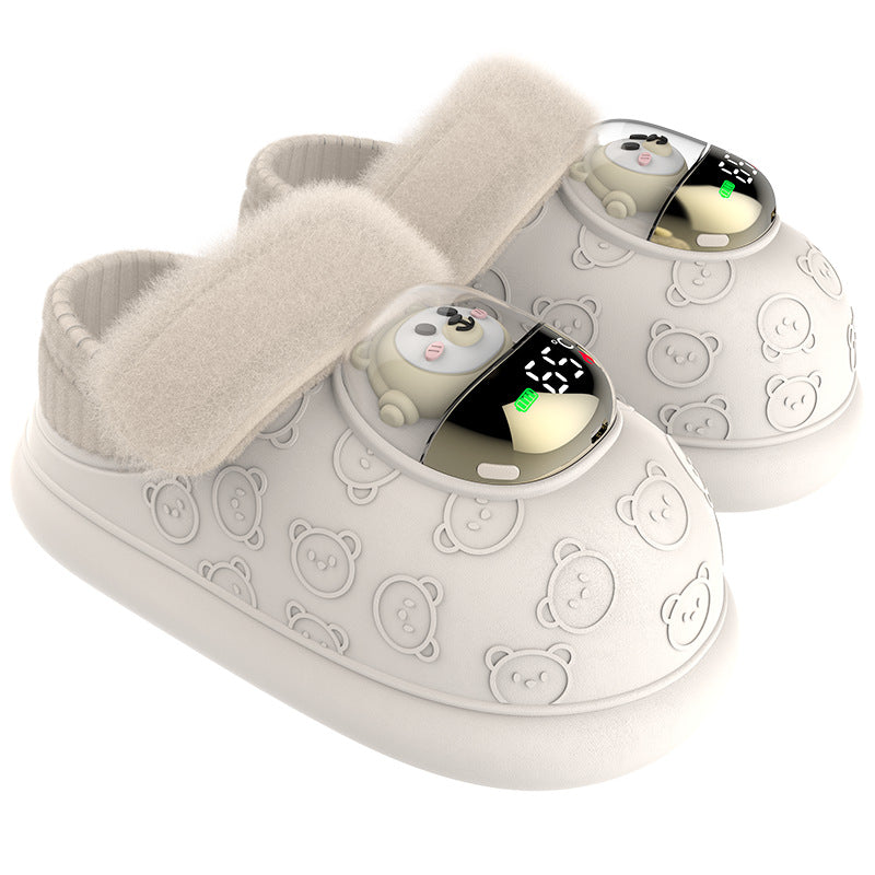 Electrothermal Rechargeable Heated Shoes – Warm Cotton Winter Footwear ❄️