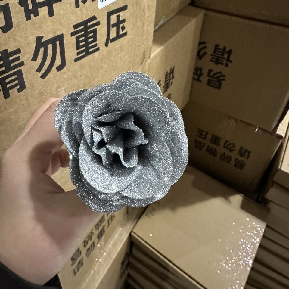 Personalized Preserved Fresh Rose Bridal Bouquet - Modern Art Valentine's Day Gift - Anniversary Gift