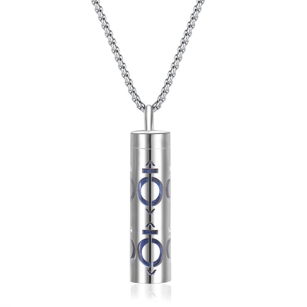 Aromatherapy Pendant Perfume Bottle Stainless Steel Item - GM Traders