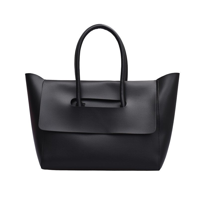 Fashion Women Shoulder Bags Large Capacity Handbags Simple Retro Tote Bags Solid Color Famous Brand High Quality Bags - GM Traders
