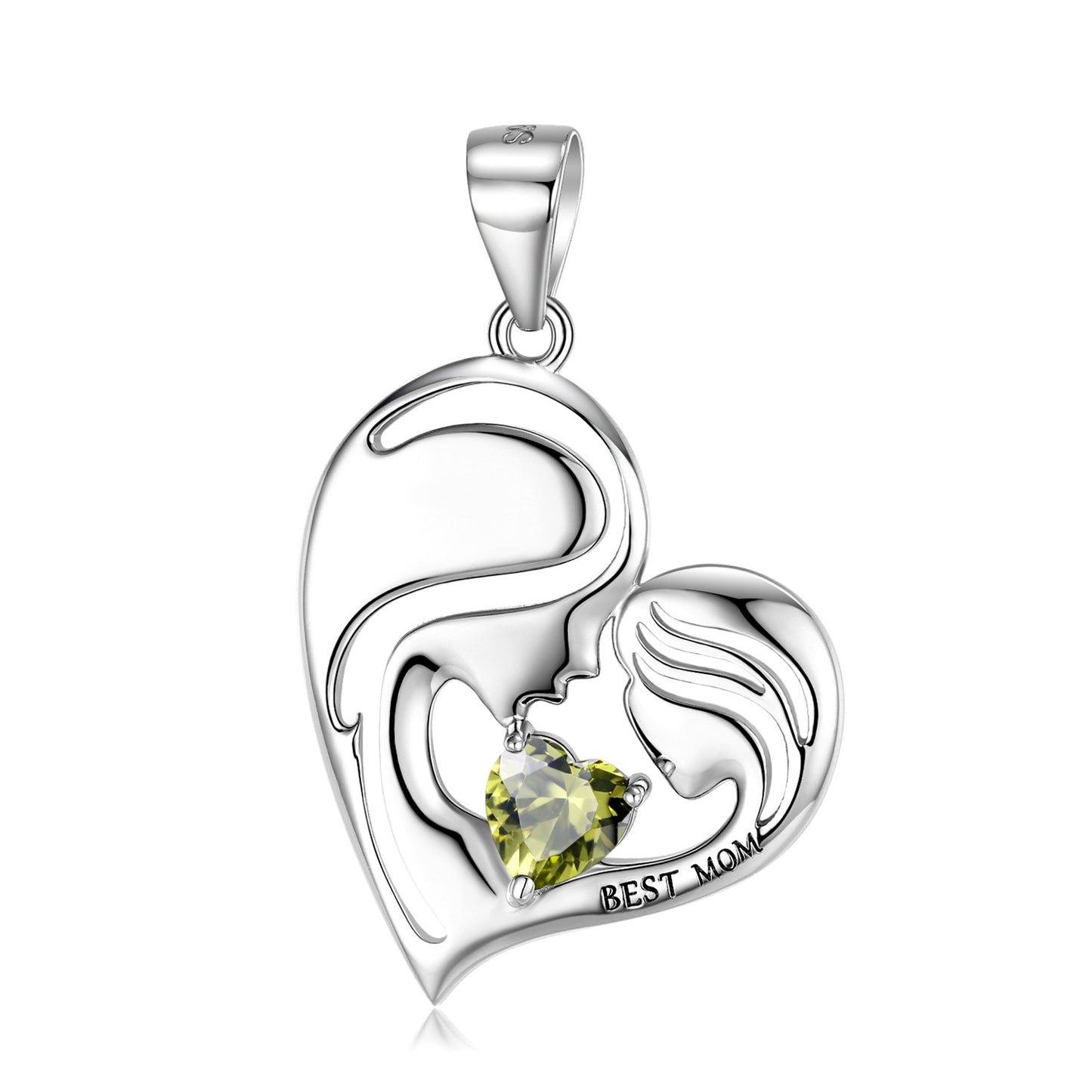 S925 Sterling Silver Best Mom Necklace Mother's Day Series Necklace - GM Traders