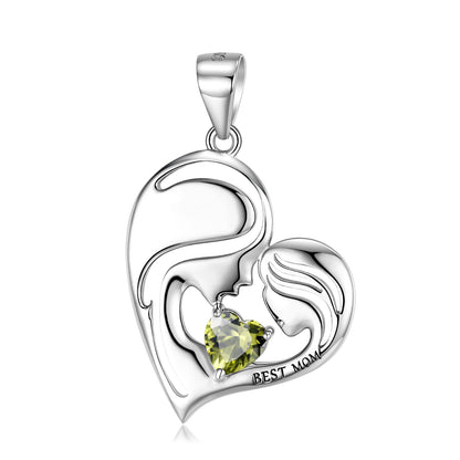 S925 Sterling Silver Best Mom Necklace Mother's Day Series Necklace - GM Traders