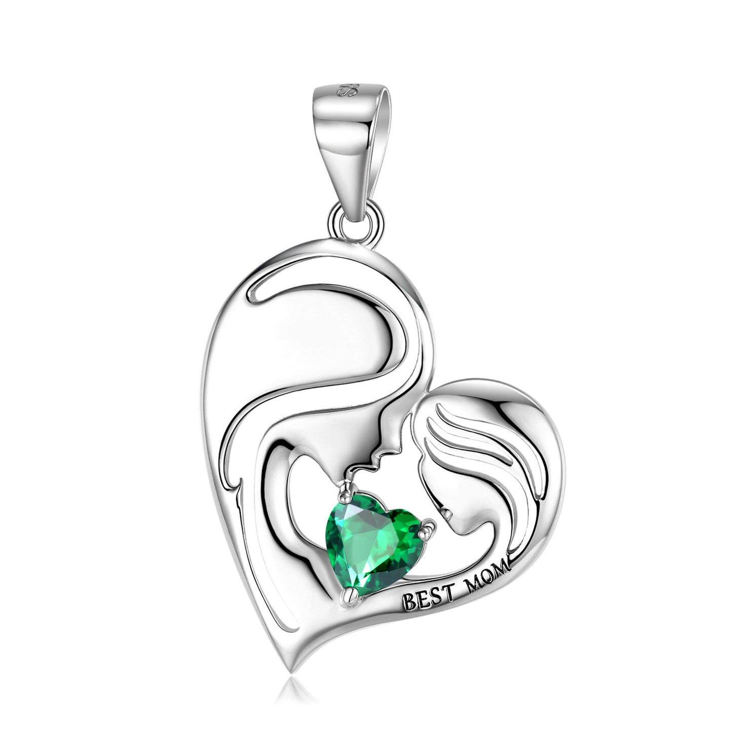 S925 Sterling Silver Best Mom Necklace Mother's Day Series Necklace - GM Traders