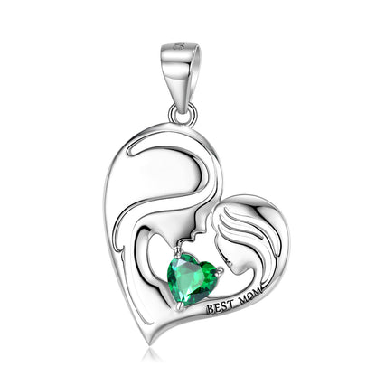 S925 Sterling Silver Best Mom Necklace Mother's Day Series Necklace - GM Traders