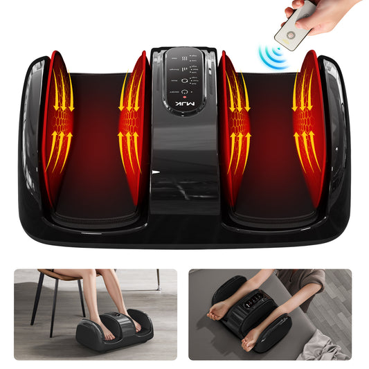 Smart Foot Massager With 3D Air Compression & Heating 15 Min Auto Timer  Quiet Design Office Home Relaxation Essential - GM Traders