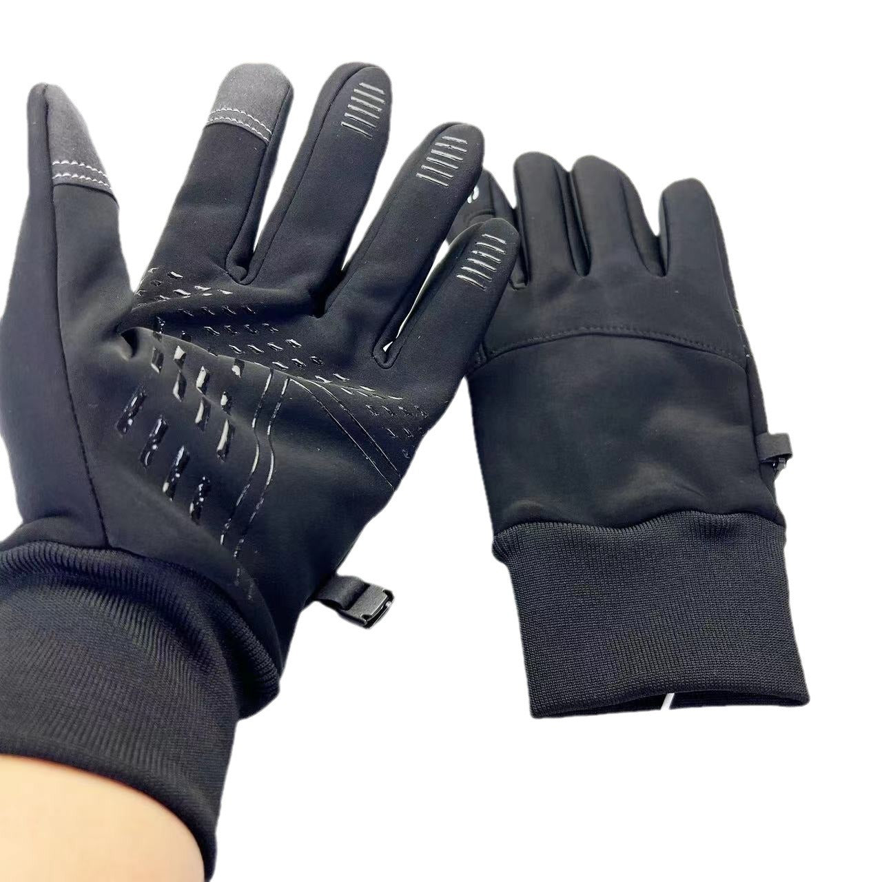 USB Electric Heated Gloves – Cycling Sports Touchscreen Warm Waterproof ❄️ | Winter
