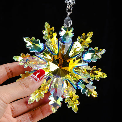 Snowflake Crystal Jewelry Car Ornaments Decoration Supplies - GM Traders
