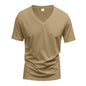 Solid Color Loose American Summer Men's T-shirt