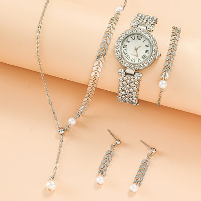 Diamond Women Watches Luxury Fashion Rhinestone Quartz Bracelet Wrist Watch For Women - GM Traders