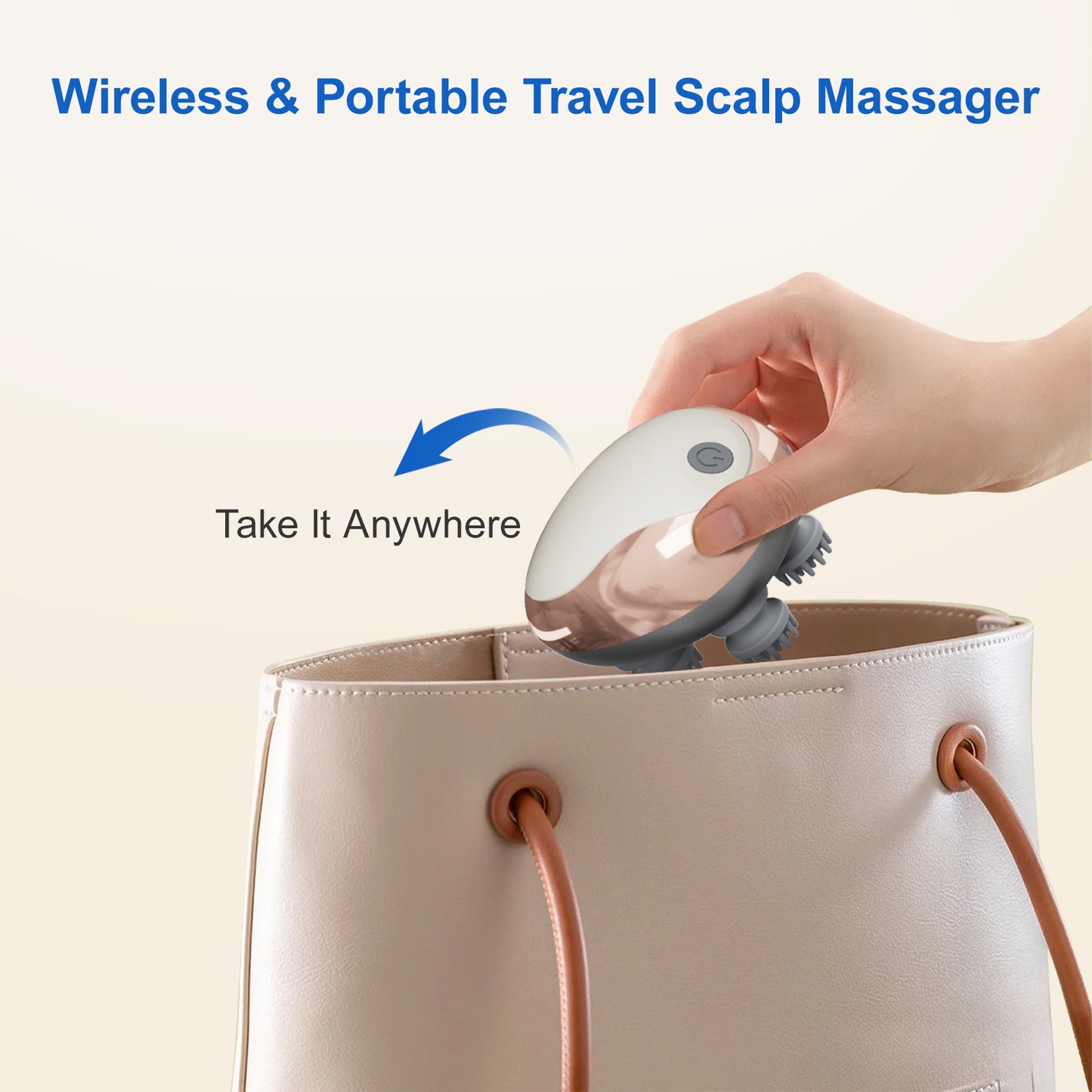 Hair Relaxation Tool 3D Massage Comb Smart Scalp Massager Relieves Fatigue Essential For Home And Office Rechargeable Massager - GM Traders