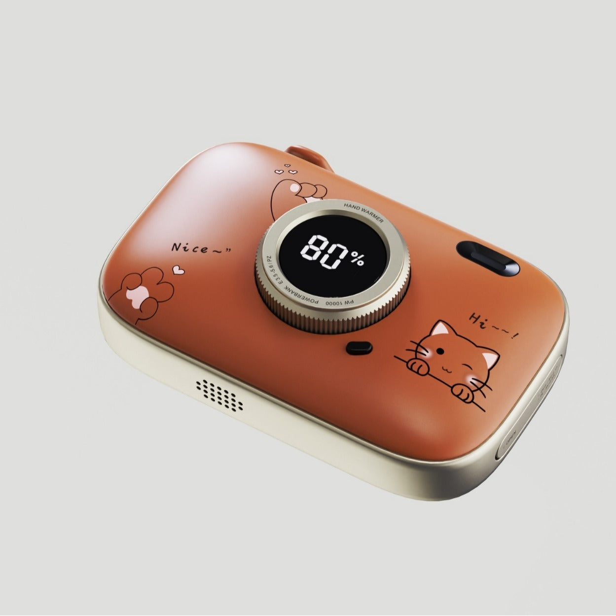 2-in-1 USB Electric Hand Warmer & Power Bank – Portable Rechargeable Winter Heater