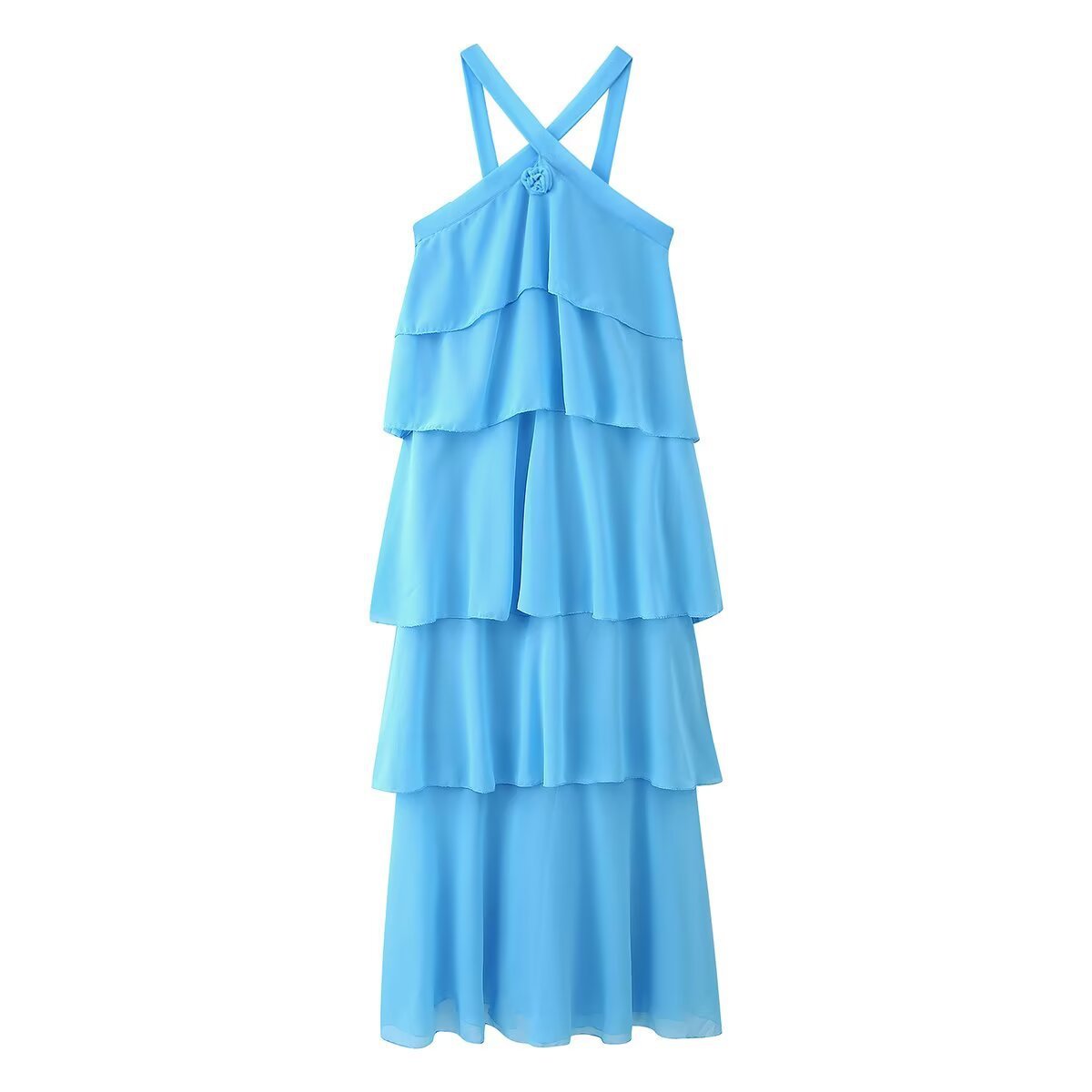 Decorative Chiffon Sling Dress Women - GM Traders