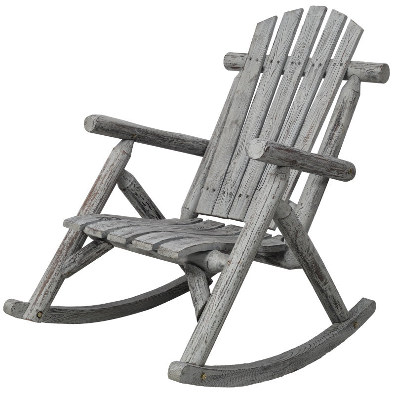 Wooden Porch Rocking Chair, Durable Wooden Porch Rocking Chair, Cedar Rocking Chair, Banned Platform Temu - GM Traders
