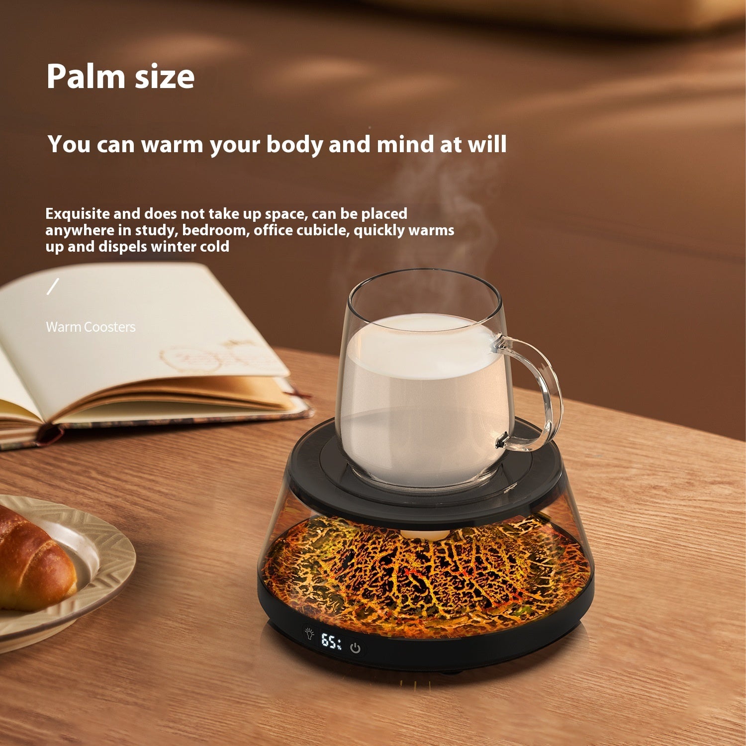 Intelligent Constant Temperature Heating Cup Warming Holder – Smart Electric Mug Warmer