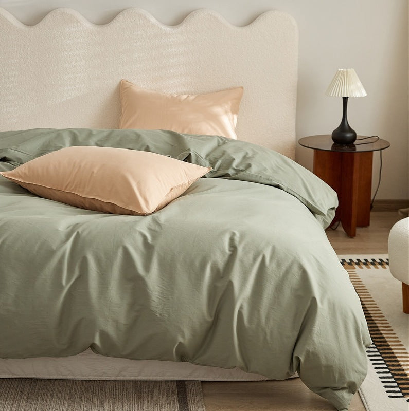 Simple Long-staple Cotton Single-item Fitted Sheet - GM Traders