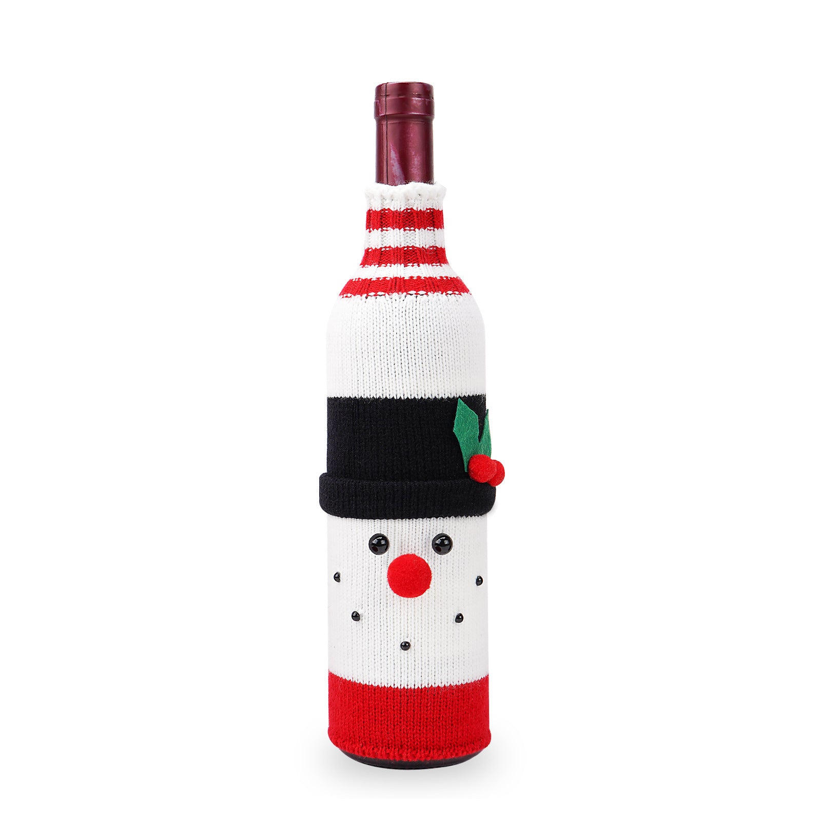 Christmas Bottle Cover – Home Fashion Simple Holiday Decoration for Wine & Bottles
