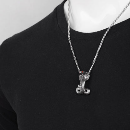Red Eye Cobra Titanium Steel Item - GM Traders