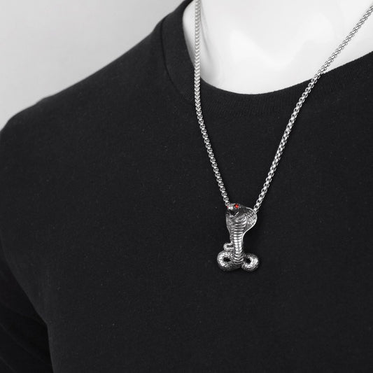 Red Eye Cobra Titanium Steel Item - GM Traders