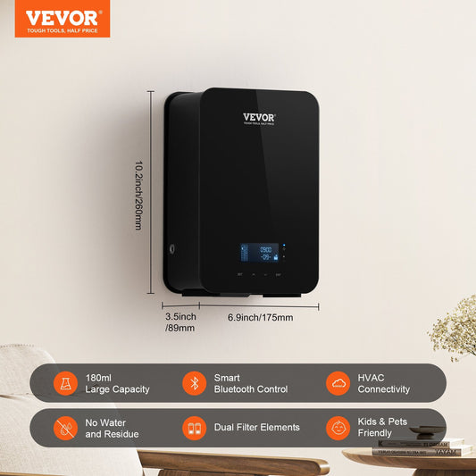 VEVOR Smart HVAC Scent Diffuser – 180ML Cold Air Essential Oil Machine for Home, Office & Spa” 🌿✨ - GM Traders