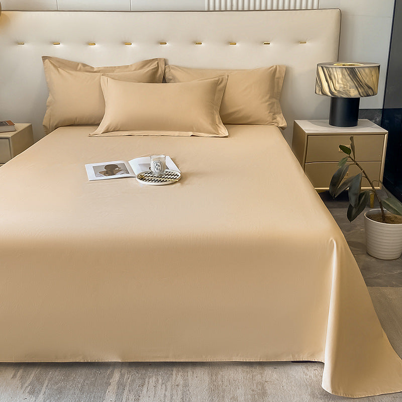 Spring Thickened All Cotton Coverlet Single Piece Household Single Double Sanded Sheets Item - GM Traders