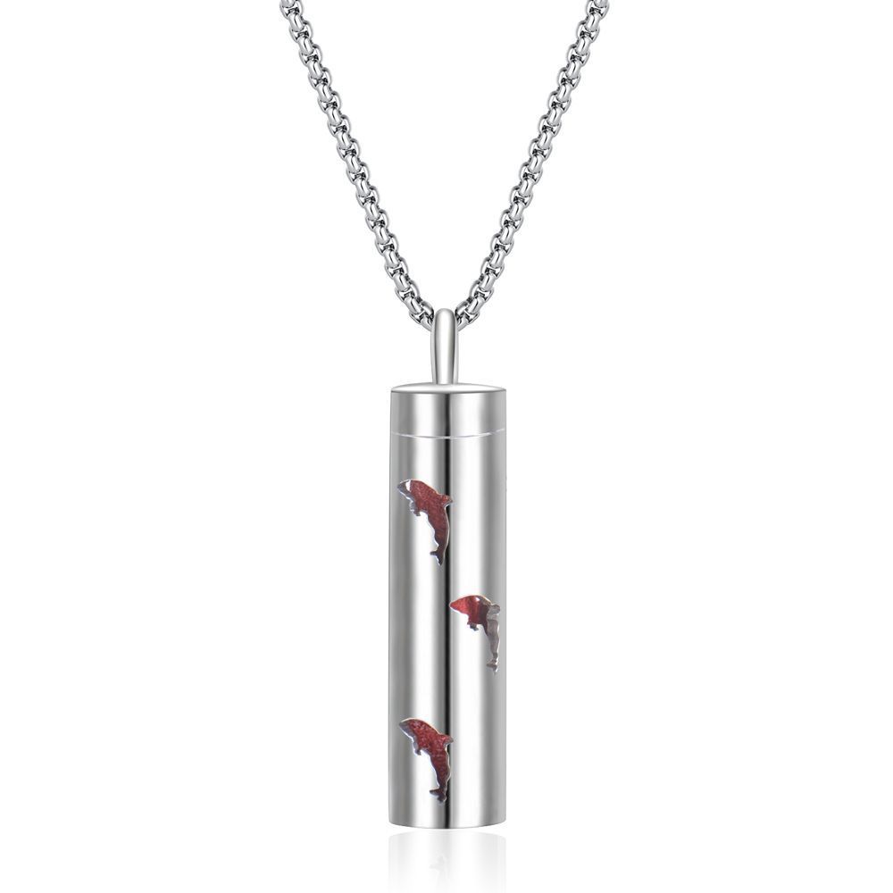 Aromatherapy Pendant Perfume Bottle Stainless Steel Item - GM Traders