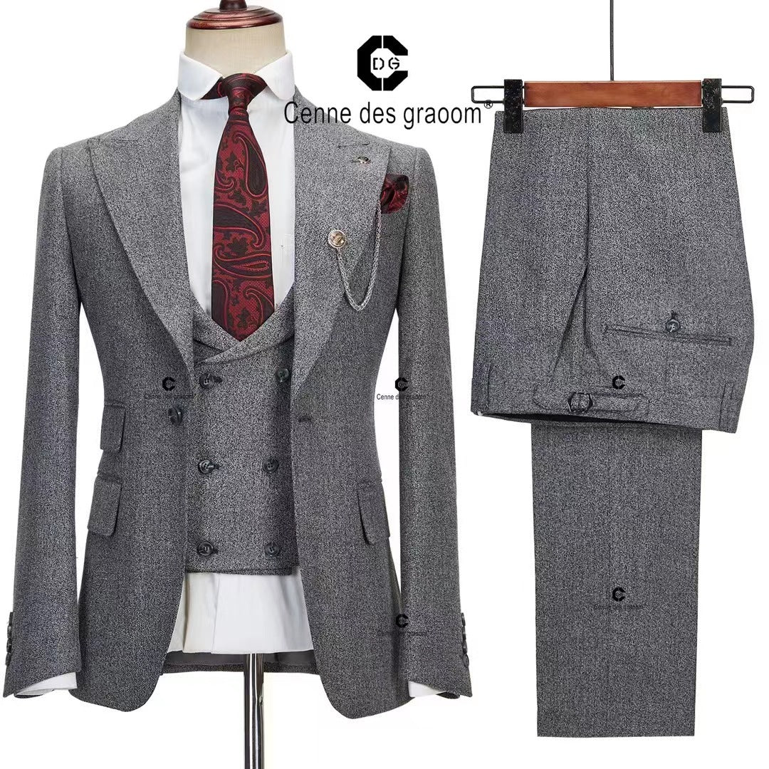 Men’s Wedding Suit – Slim Fit Tuxedo for Groom & Best Man - GM Traders
