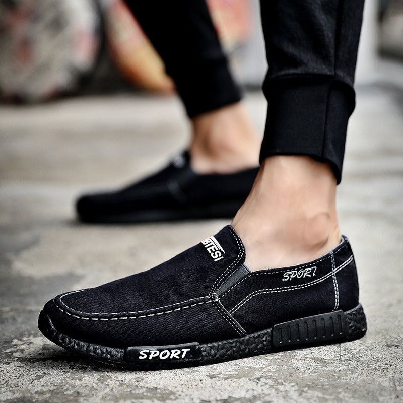 Cloth Shoes Men's Casual Shoes Canvas Washed Denim Men's Shoes - GM Traders