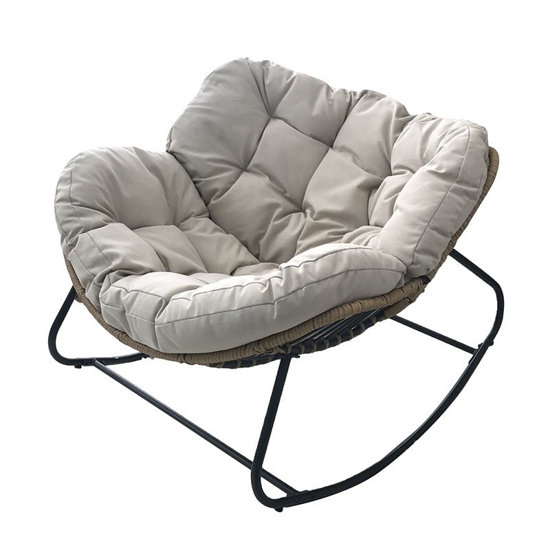 Double Reclining Rocking Chair – Sturdy Iron Frame🪑✨ - GM Traders