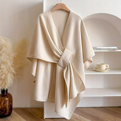Knitted Cardigan Cape And Shawl