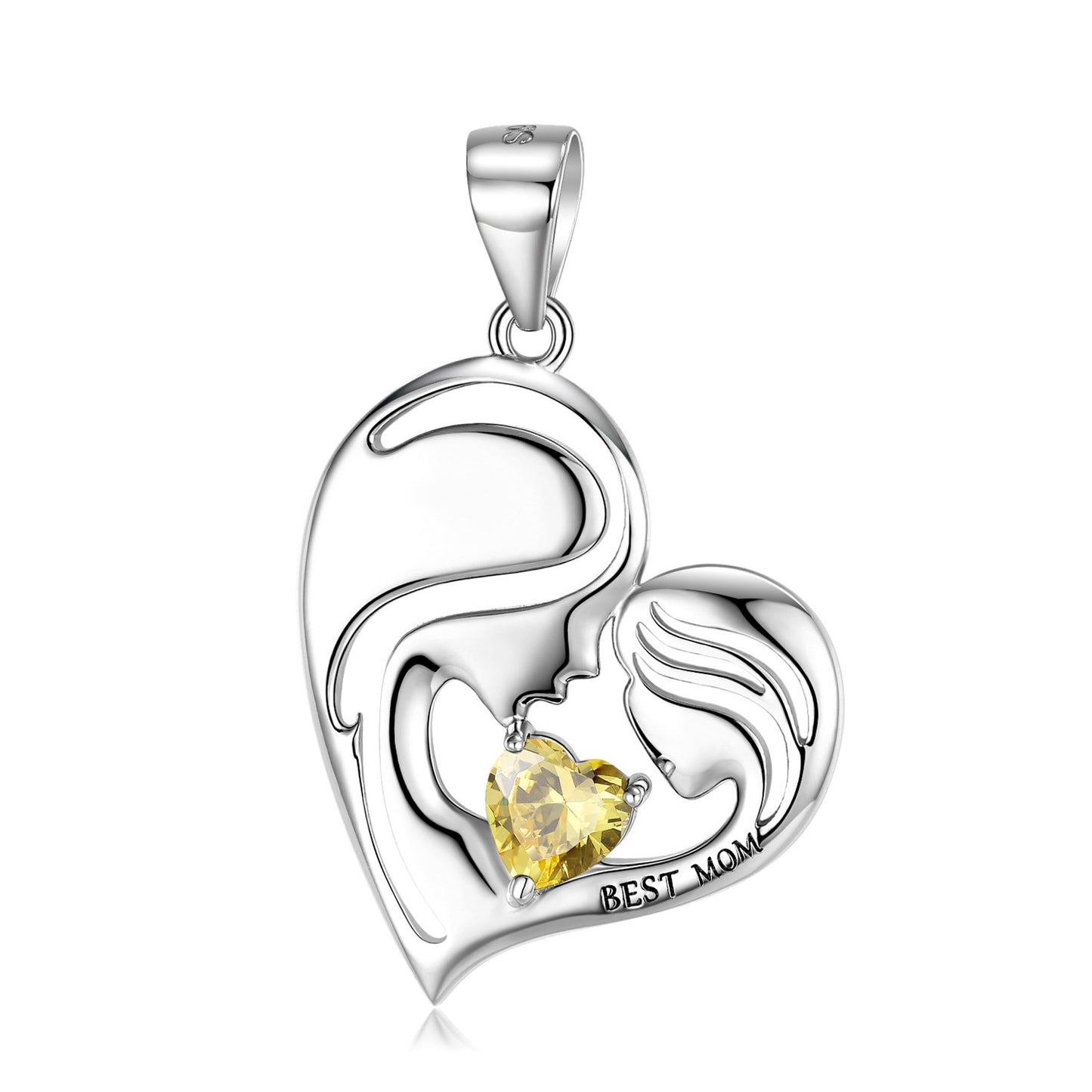 S925 Sterling Silver Best Mom Necklace Mother's Day Series Necklace - GM Traders