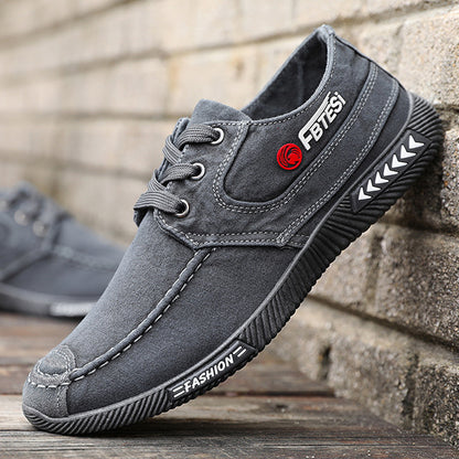 Cloth Shoes Men's Casual Shoes Canvas Washed Denim Men's Shoes - GM Traders