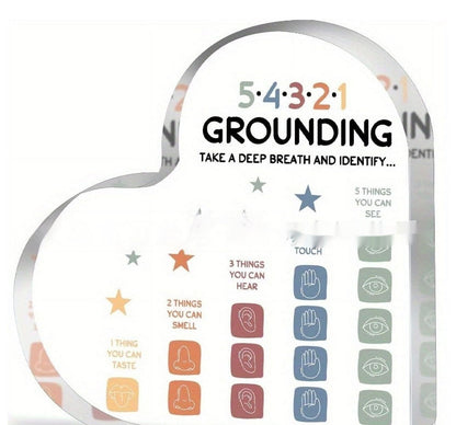 Heart-shaped Transparent Acrylic Home Decoration Ornaments
