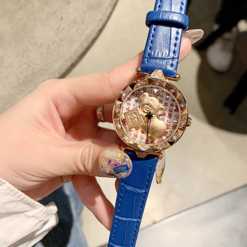 When The Golden Pig Girl's Watch Comes, It Will Transfer Fashion Watches - GM Traders