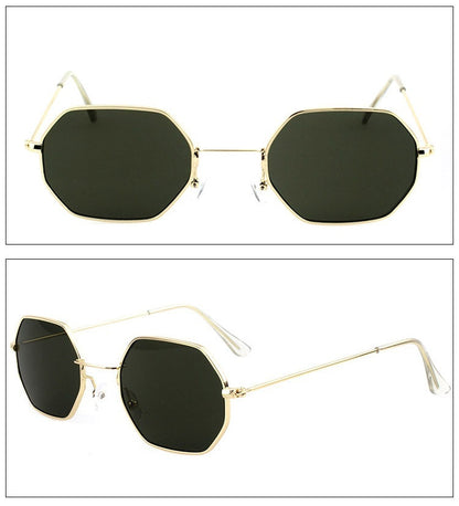 Ocean Polygonal Sunglasses – Trendy UV Protection Eyewear🕶️✨ - GM Traders