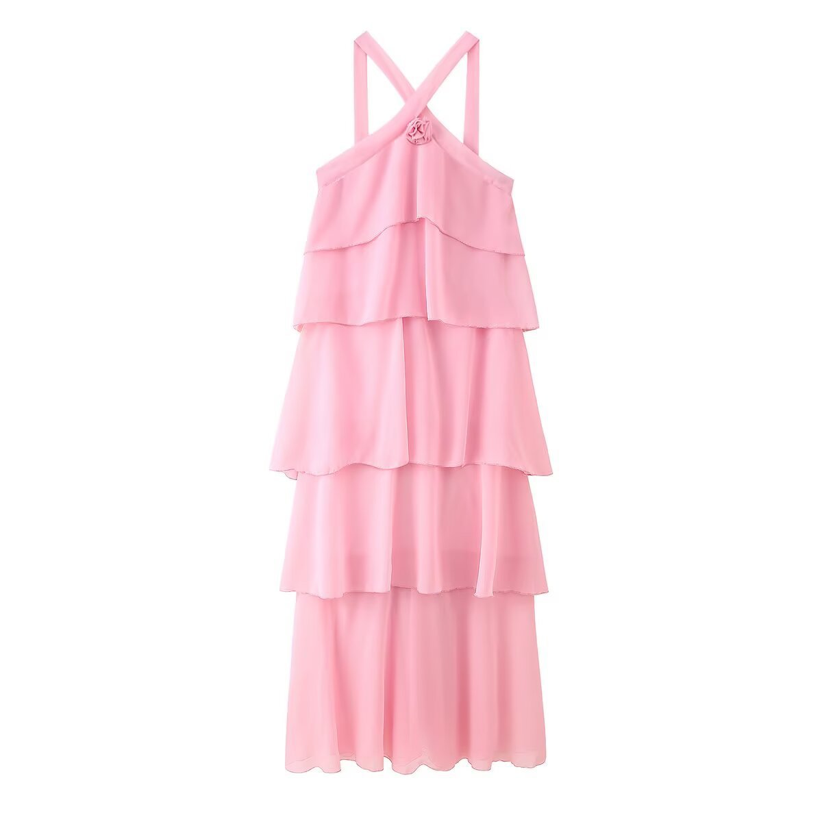 Decorative Chiffon Sling Dress Women - GM Traders