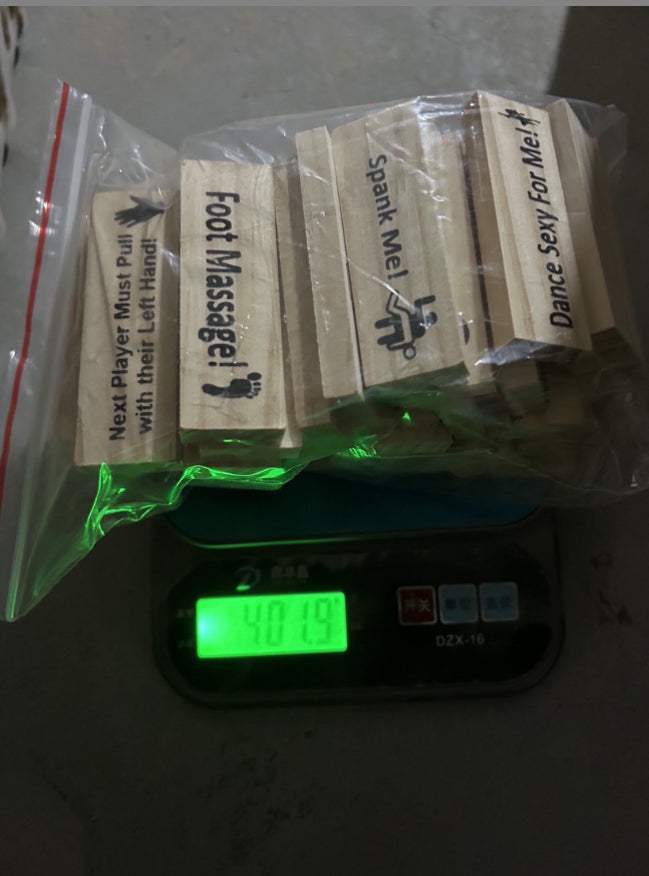 Intimacy Block Tower Couple Game - Romantic Date Night Stacking Game & Valentine's Gift - Anniversary Gift