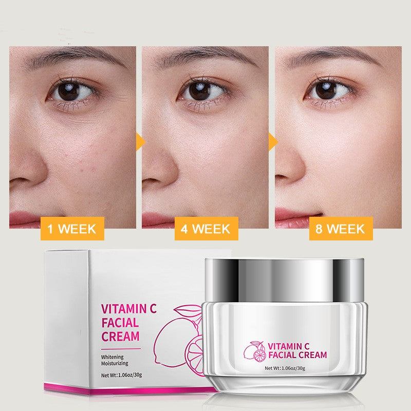 Vitamin C Face Cream 30g – Brightening & Hydrating Skincare | Anti-Aging, Moisturizing & Radiance-Boosting Cream for All Skin Types | Skin Care Winter