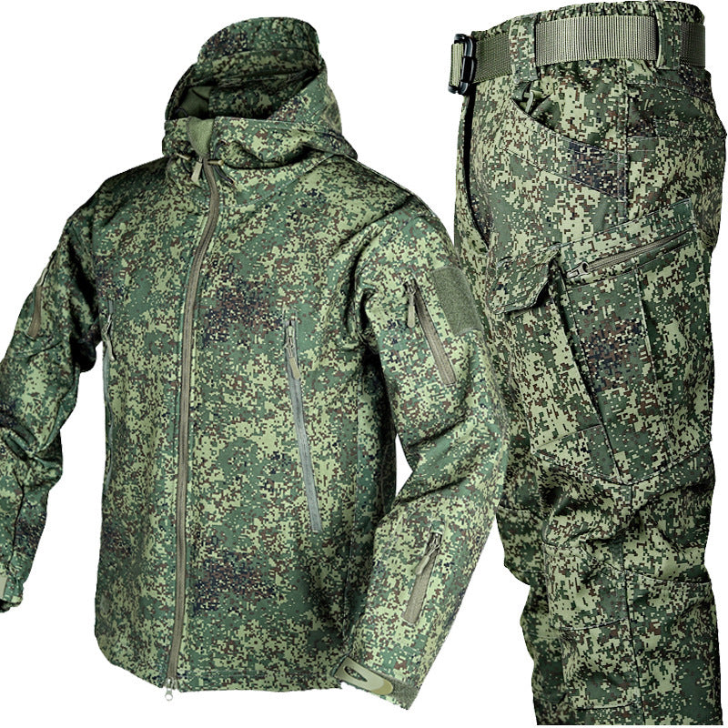 Outdoor Shark Skin Thermal Camouflage Jacket – Special Forces Thickened Waterproof Windproof Jacket