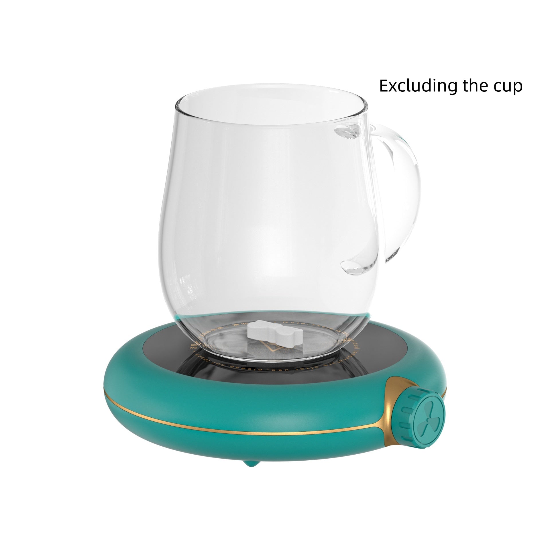 Heating Constant Temperature Magnetic Stirring Coaster – Electric Plug-In Mug Warmer with Push-Button Control
