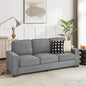 83.86Corduroy Fabric Sofa,Modern Compressed Couch,3-Seater Sofa, Furniture For Living Room,Bedroom,office - GM Traders