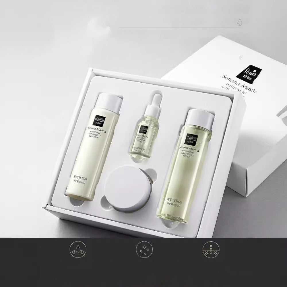 4-in-1 Whitening & Freckle Removing Skin Care Kit - Hydrating & Brightening Facial Set | Skin Care Winter