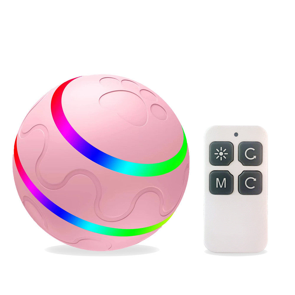 Pet Smart Cat Wicked Ball | Interactive Automatic Self-Rotating Toy | USB Rechargeable Intelligent Ball for Cats & Small Pets
