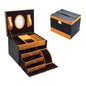 Leather Jewelry Storage Drawer High-end Jewelry Box