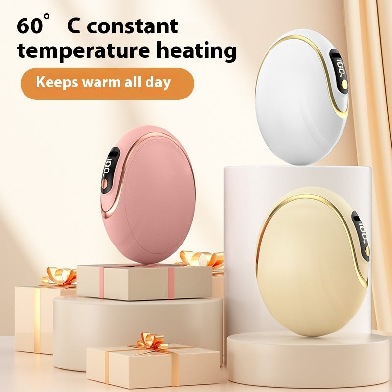 Electroplating Digital Hand Warmer – 3-gear USB Rechargeable ✨️ | Winter