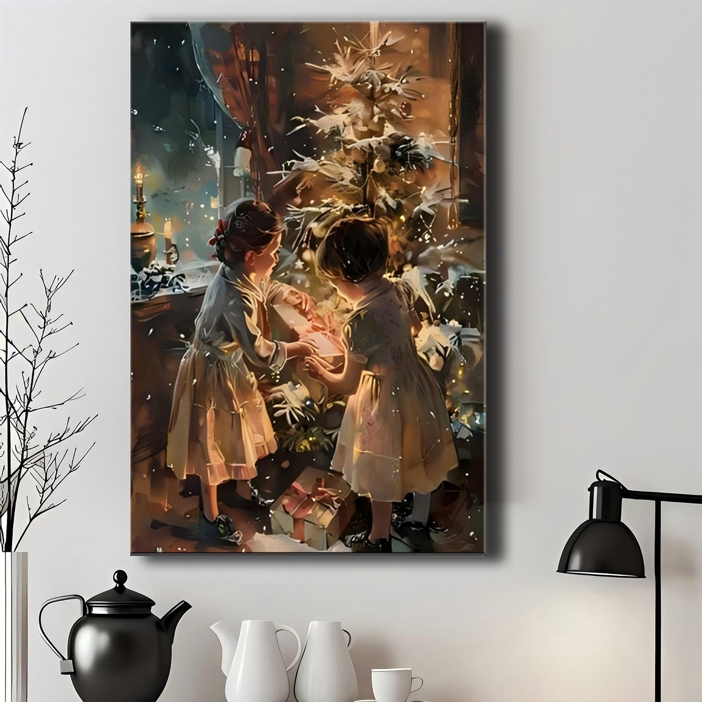Holiday Canvas Wall Art – Framed Seasonal Home & Living Room Decor